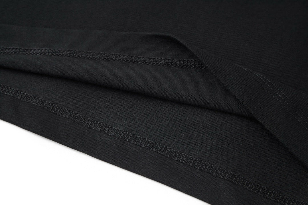 Black,White and Green T-shirt - FashionHype.xyz