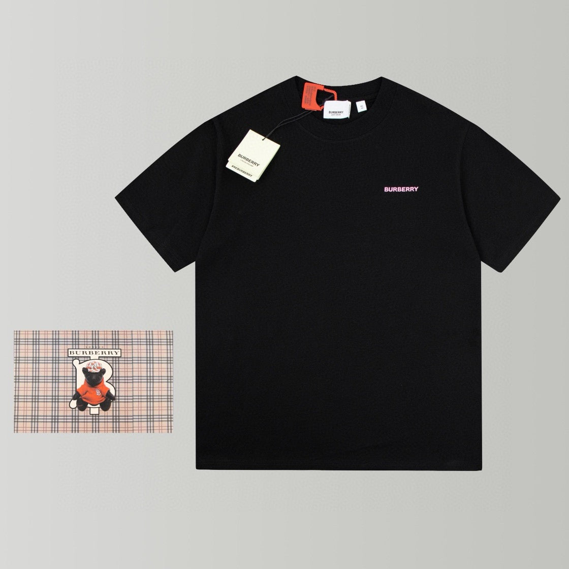 Schwarz-weißes T-Shirt