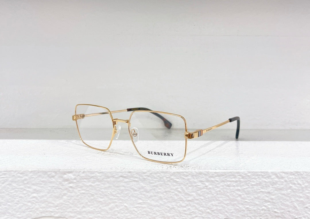 Sonnenbrille in Schwarz, Himmelblau und Khaki