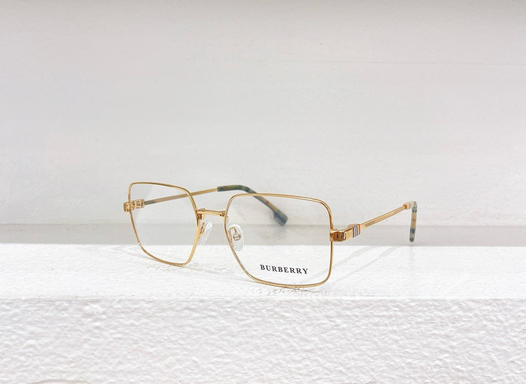 Sonnenbrille in Schwarz, Himmelblau und Khaki