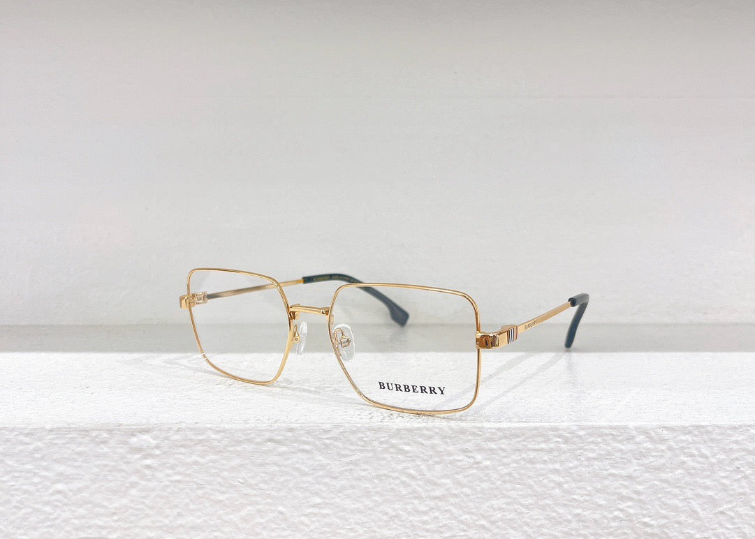 Sonnenbrille in Schwarz, Himmelblau und Khaki
