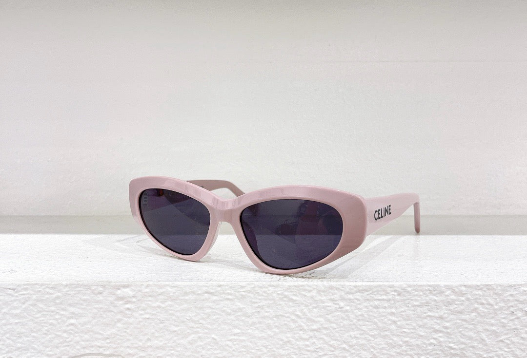 Sonnenbrille in Schwarz, Blau, Rosa, Himmelblau und Weiß