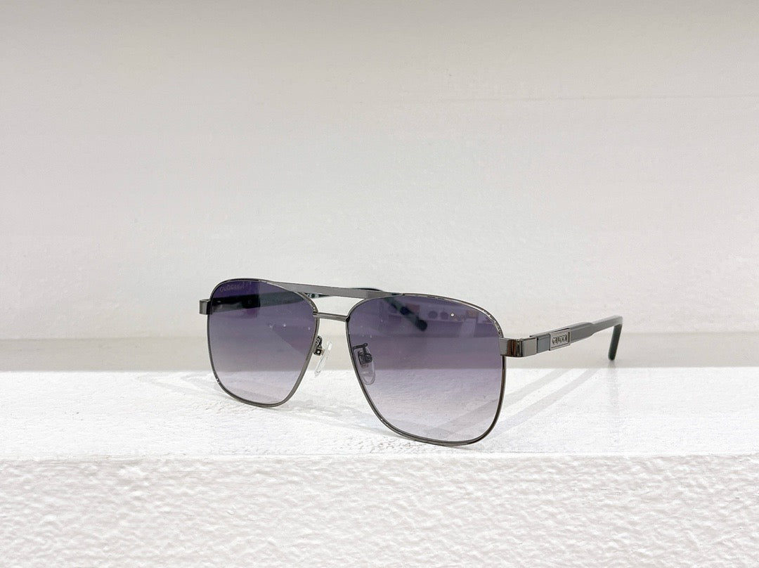 Schwarze, braune und grüne Sonnenbrille