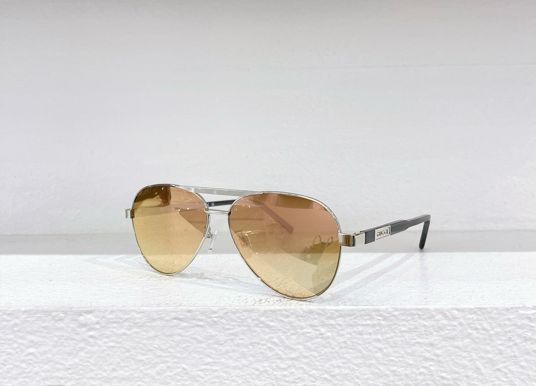 Schwarze, braune und blaue Sonnenbrille