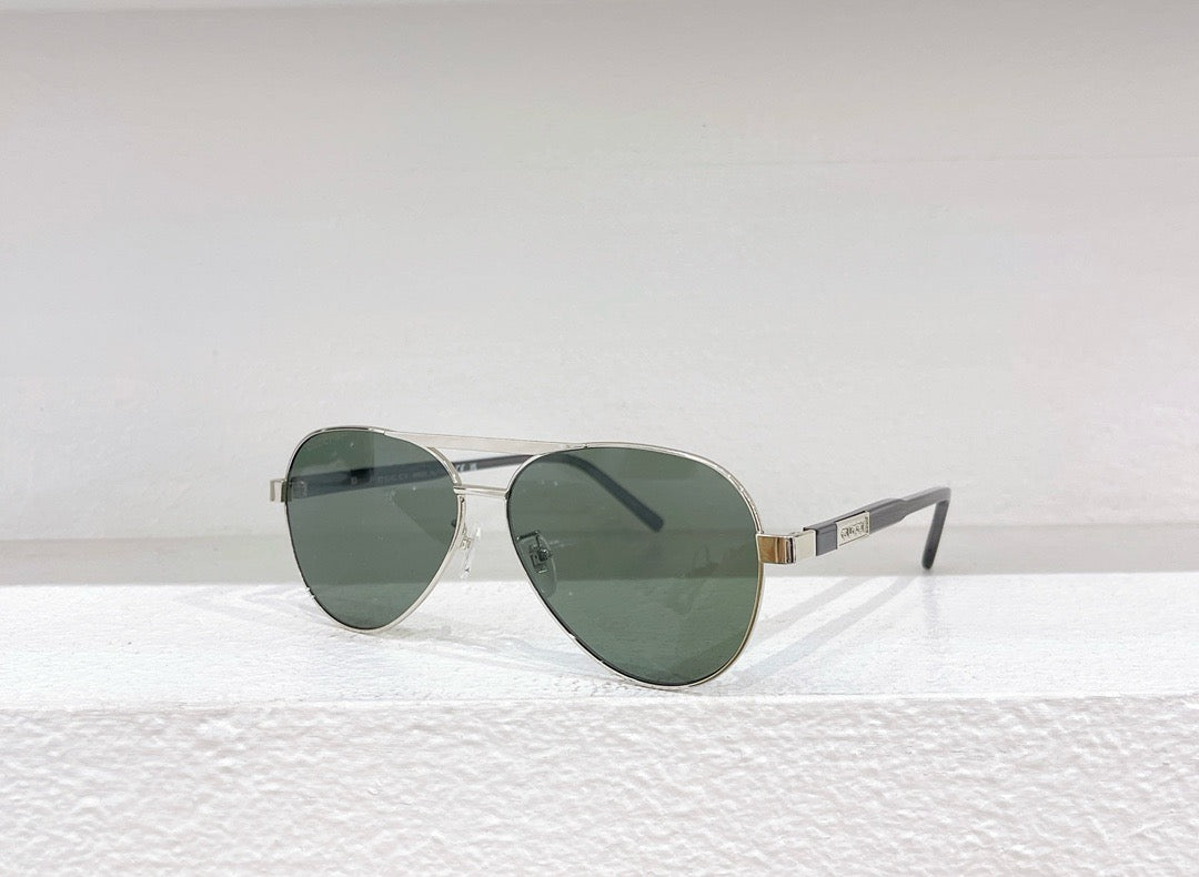 Schwarze, braune und blaue Sonnenbrille