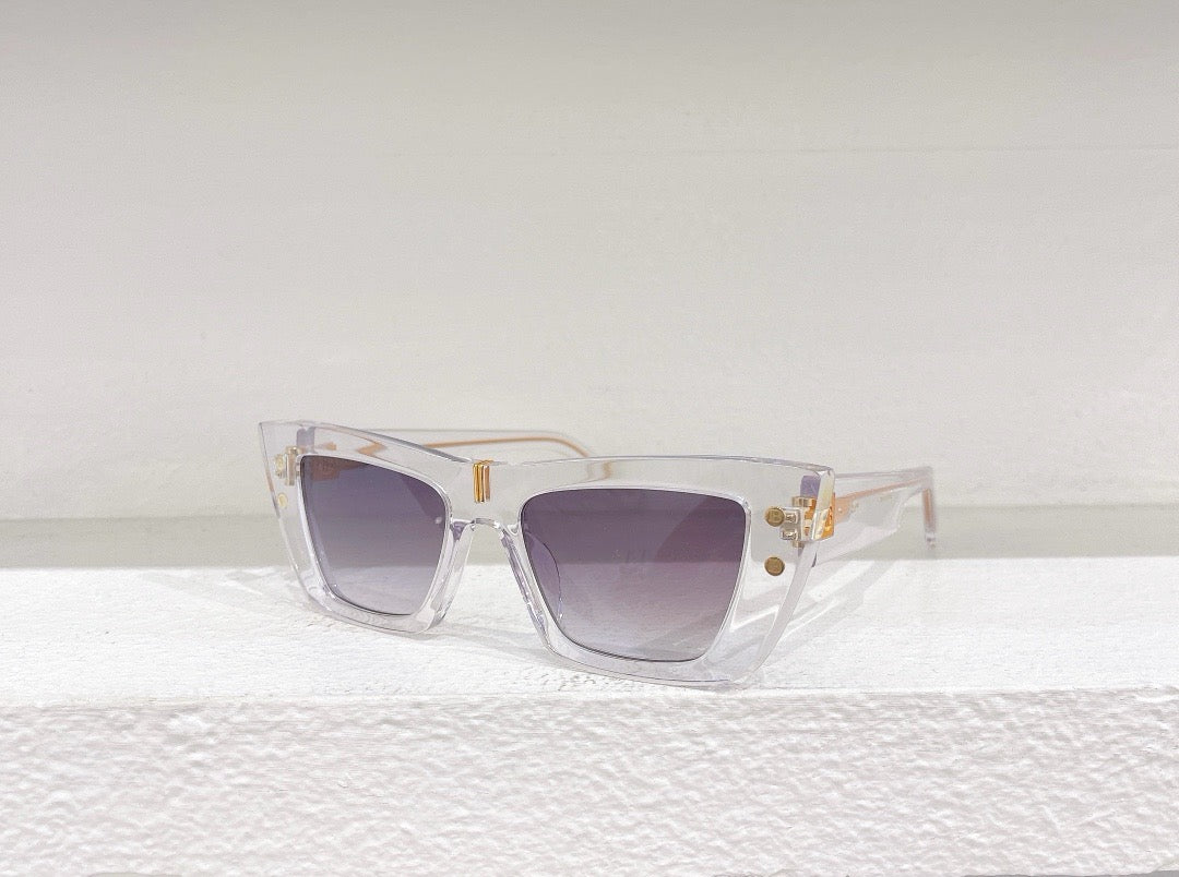 Schwarz-weiße Sonnenbrille