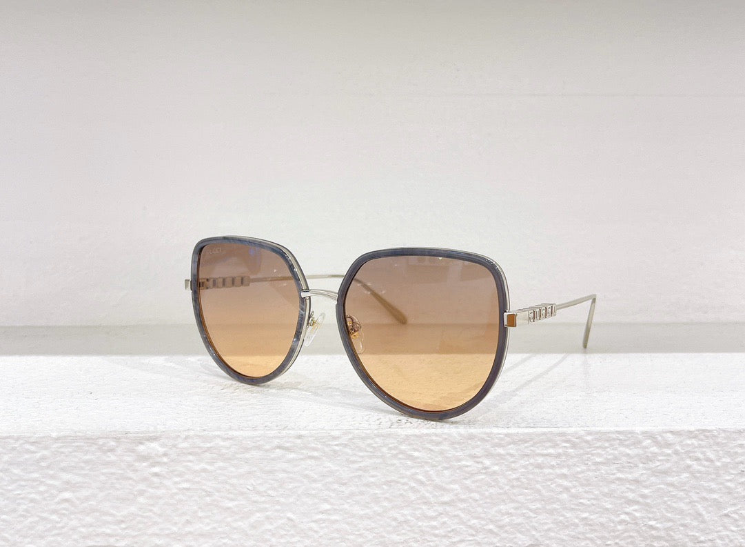 Blue,Brown and Black Sunglass - FashionHype.xyz