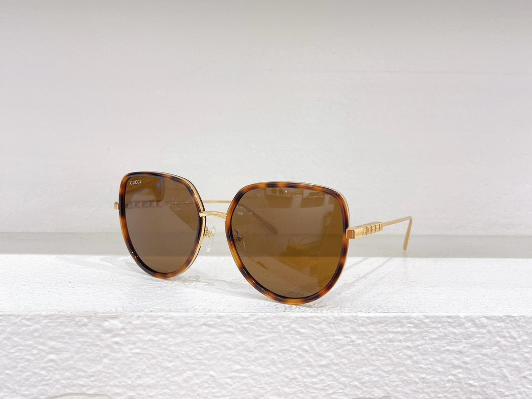 Blue,Brown and Black Sunglass - FashionHype.xyz