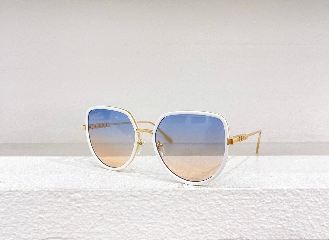 Blue,Brown and Black Sunglass - FashionHype.xyz