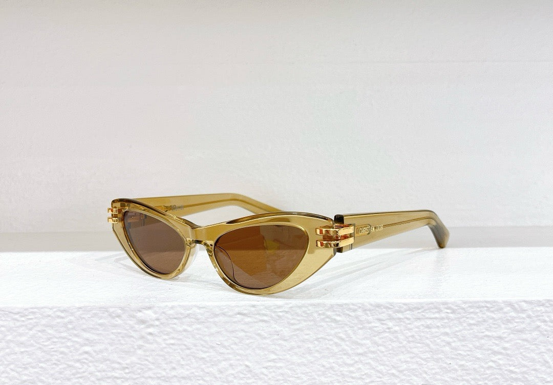 Gold,Blue,Black and White Sunglass - FashionHype.xyz