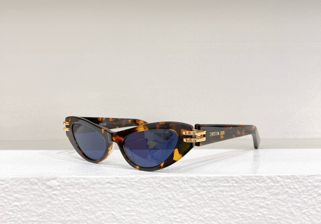 Gold,Blue,Black and White Sunglass - FashionHype.xyz