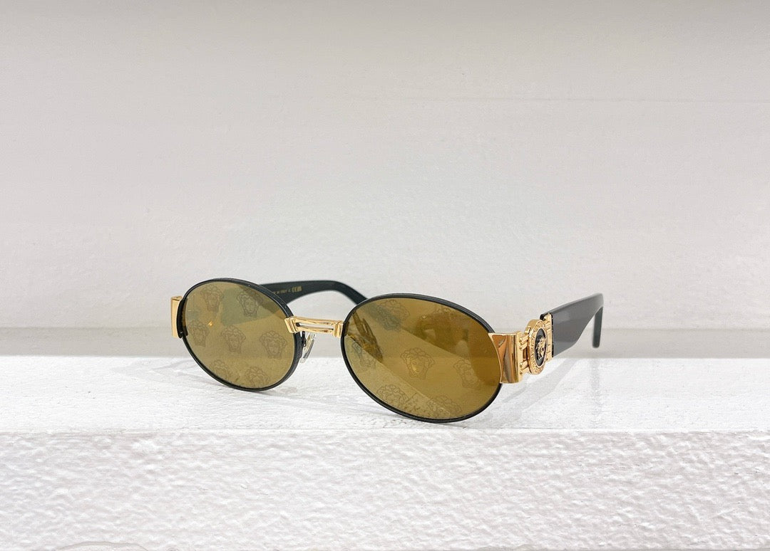 Blue,Brown and Black Sunglass - FashionHype.xyz