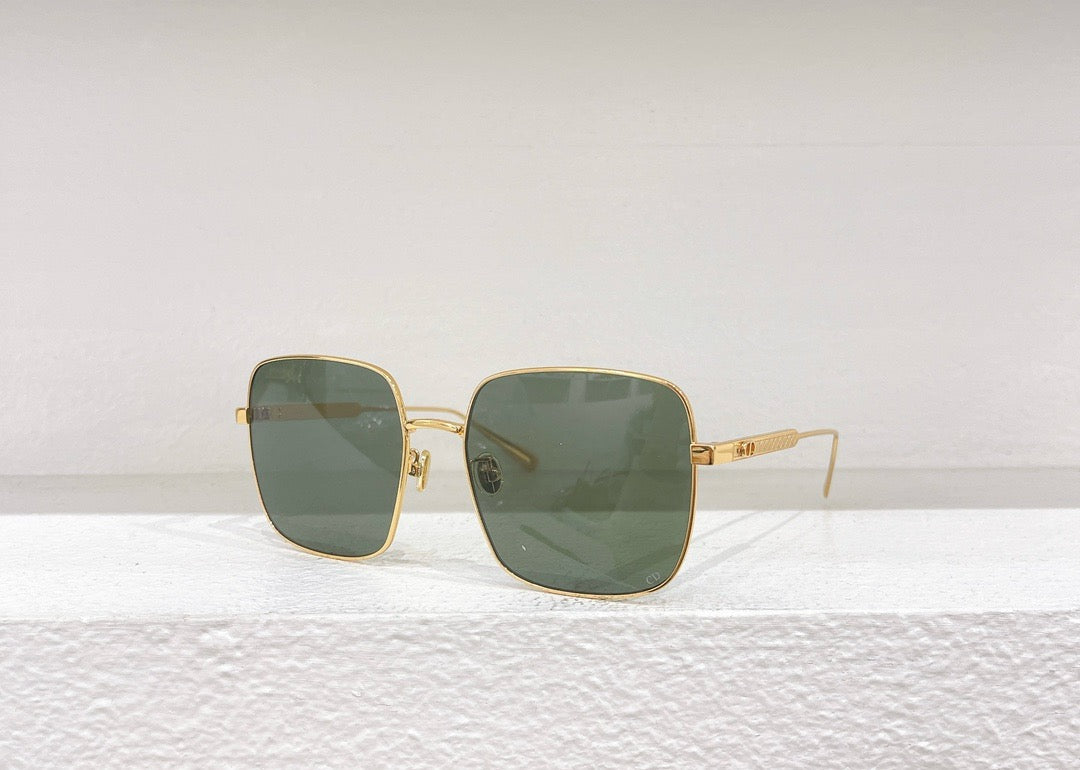 Gafas de sol marrones y azules