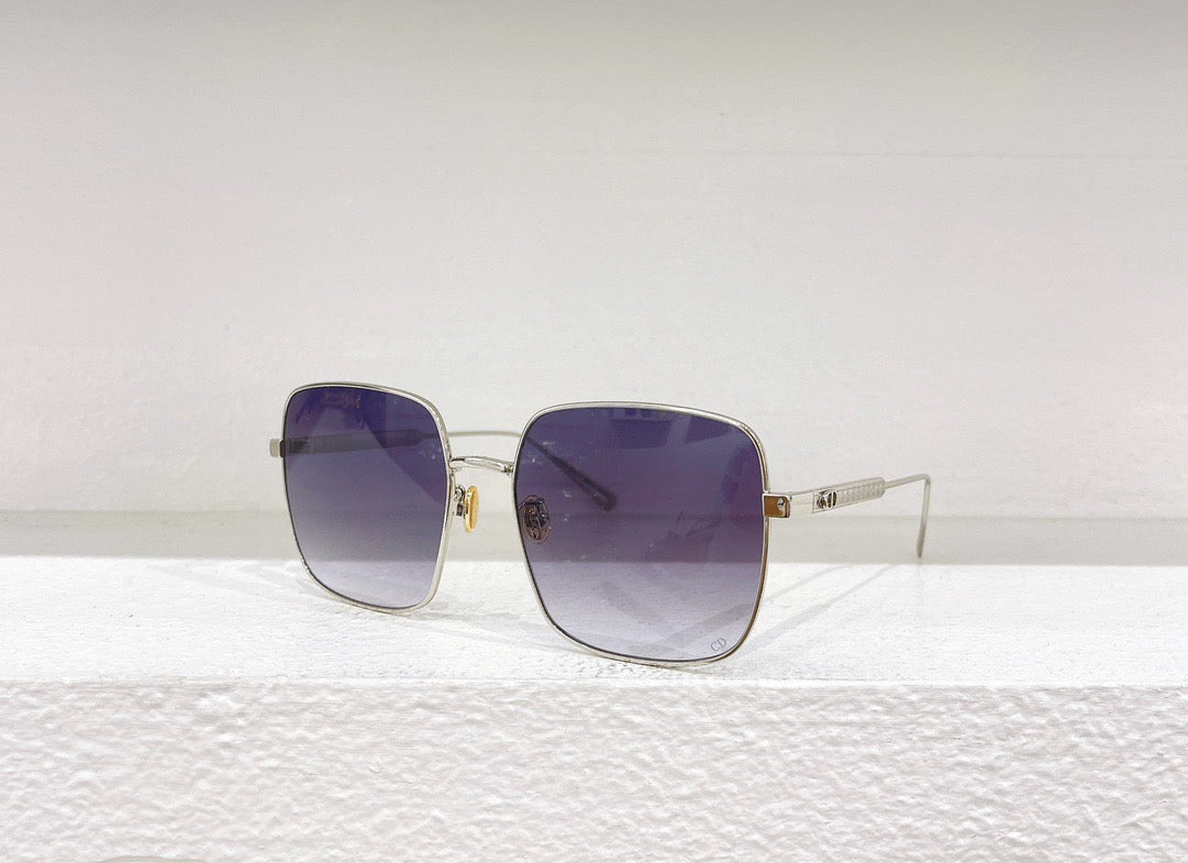 Brown and Blue Sunglass - FashionHype.xyz