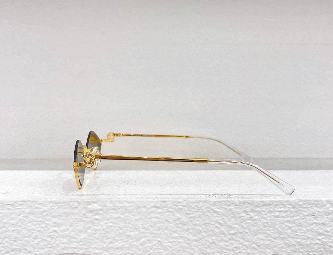 Gafas de sol negras, rosas y marrones