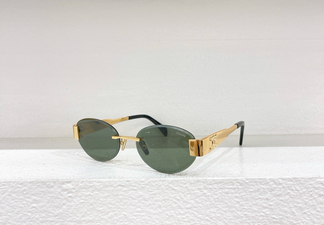 Schwarze, braune und rosa Sonnenbrille