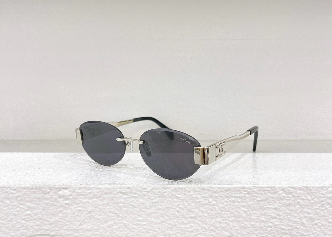 Schwarze, braune und rosa Sonnenbrille