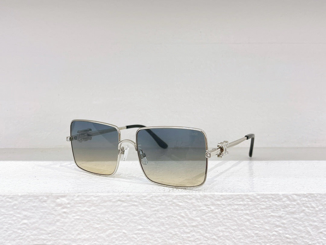Schwarze, braune und rosa Sonnenbrille