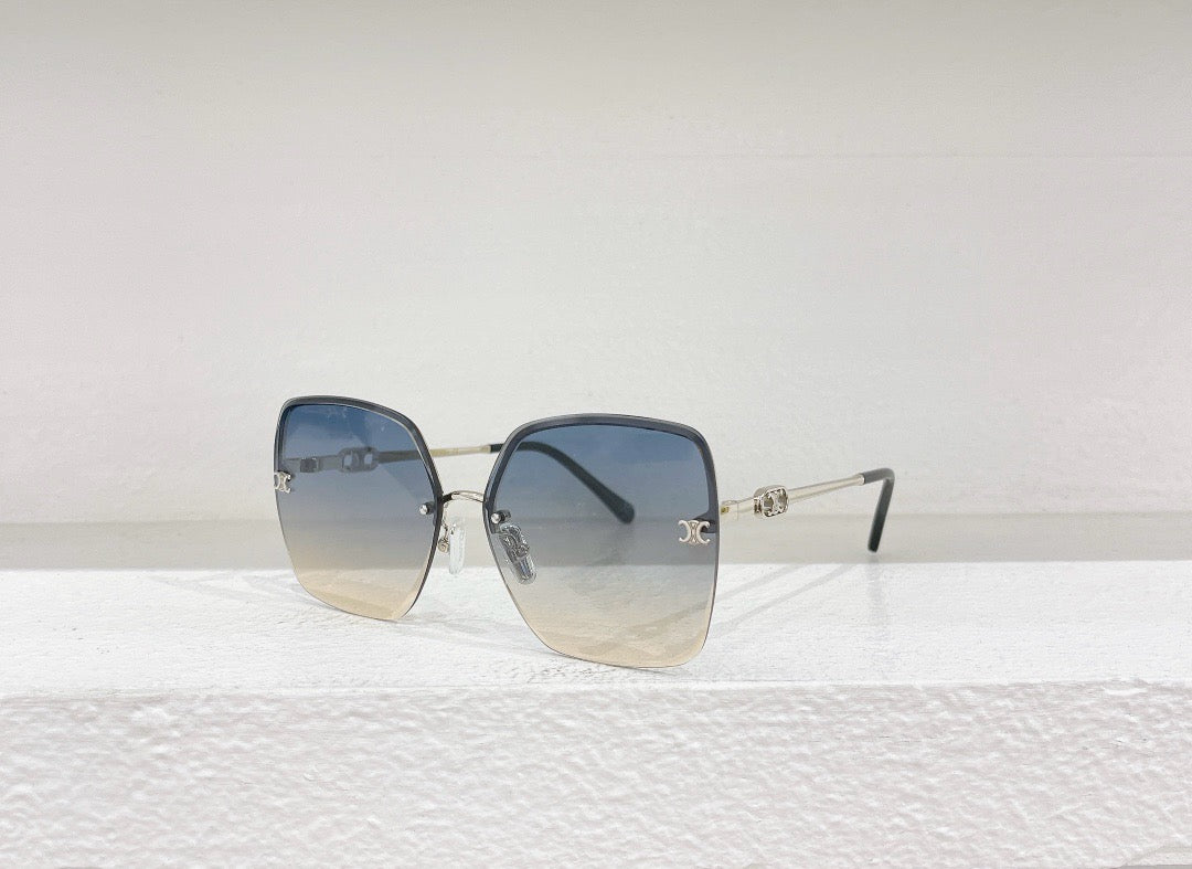 Blue,Black and Brown Sunglass - FashionHype.xyz