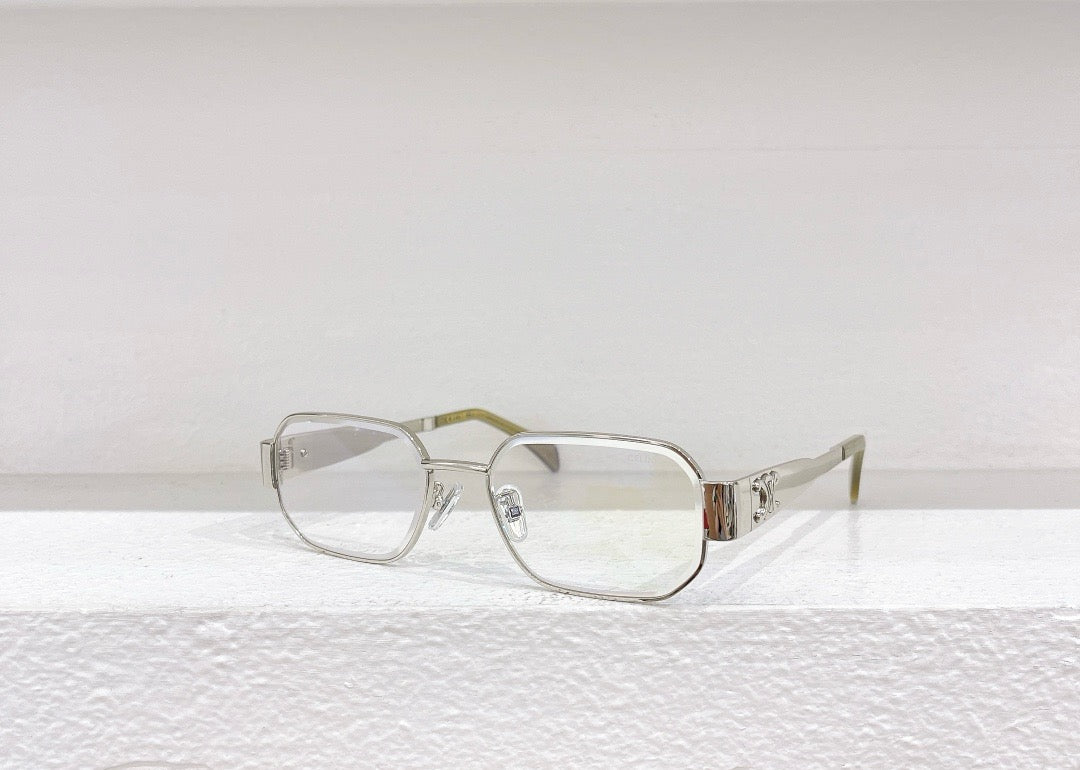 Schwarze, weiße, rosa, grüne und braune Sonnenbrille