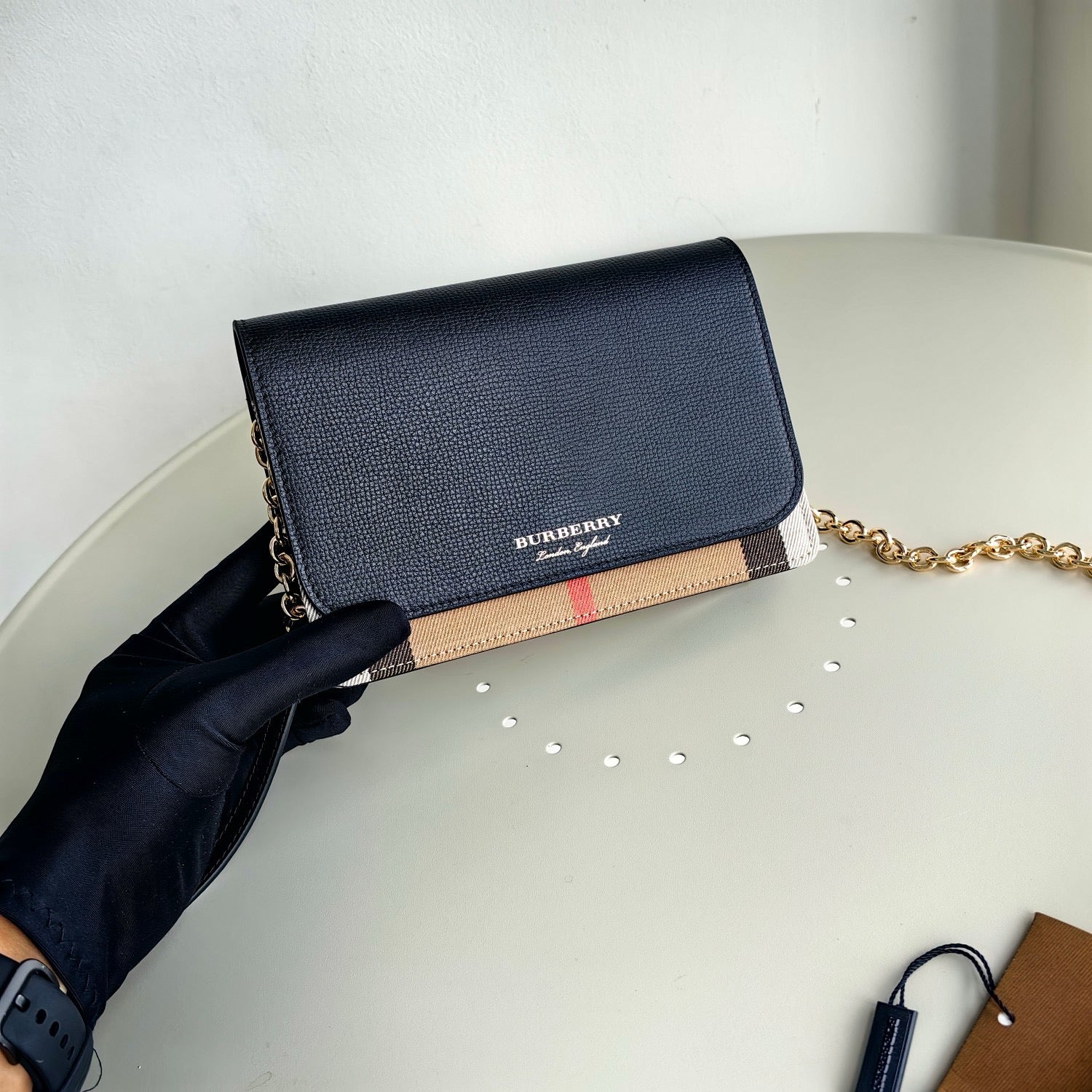 Mehrfarbige Tasche