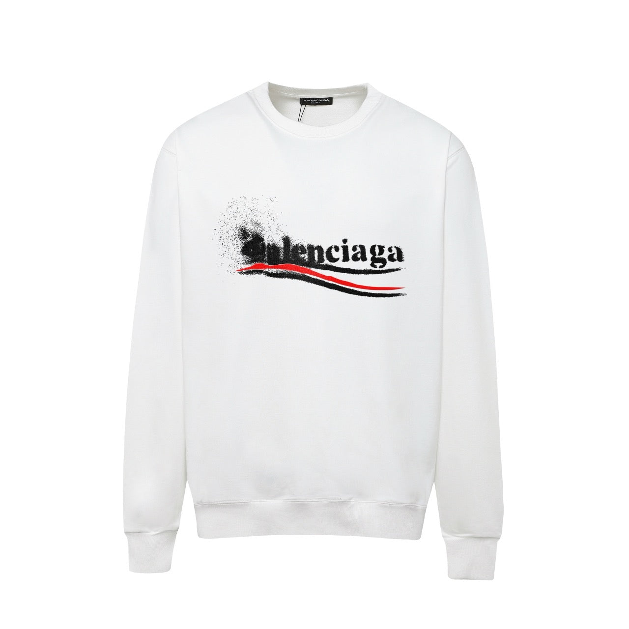 Schwarz-weißes Sweatshirt