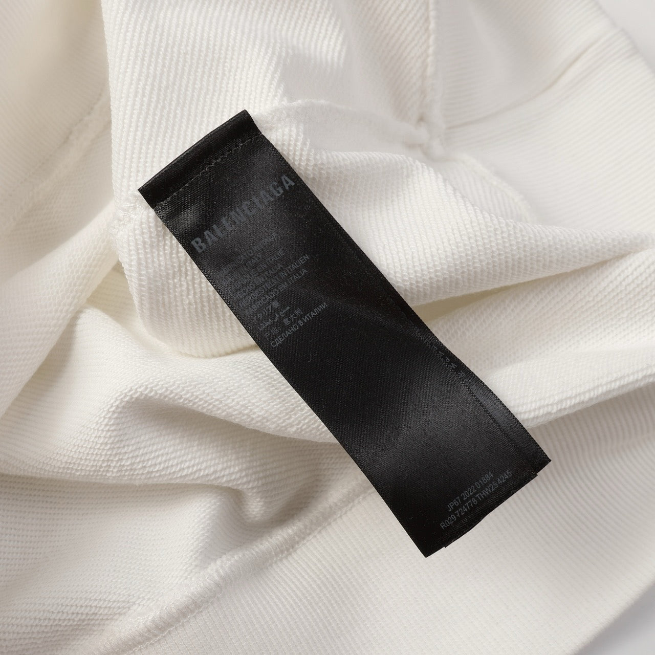 Schwarz-weißes Sweatshirt