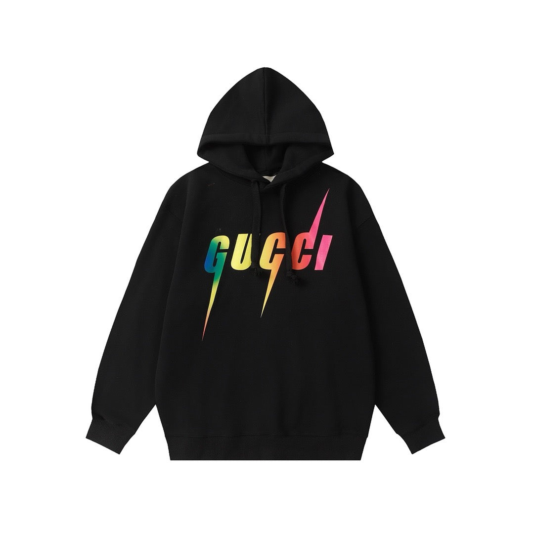 Schwarzer Hoodie