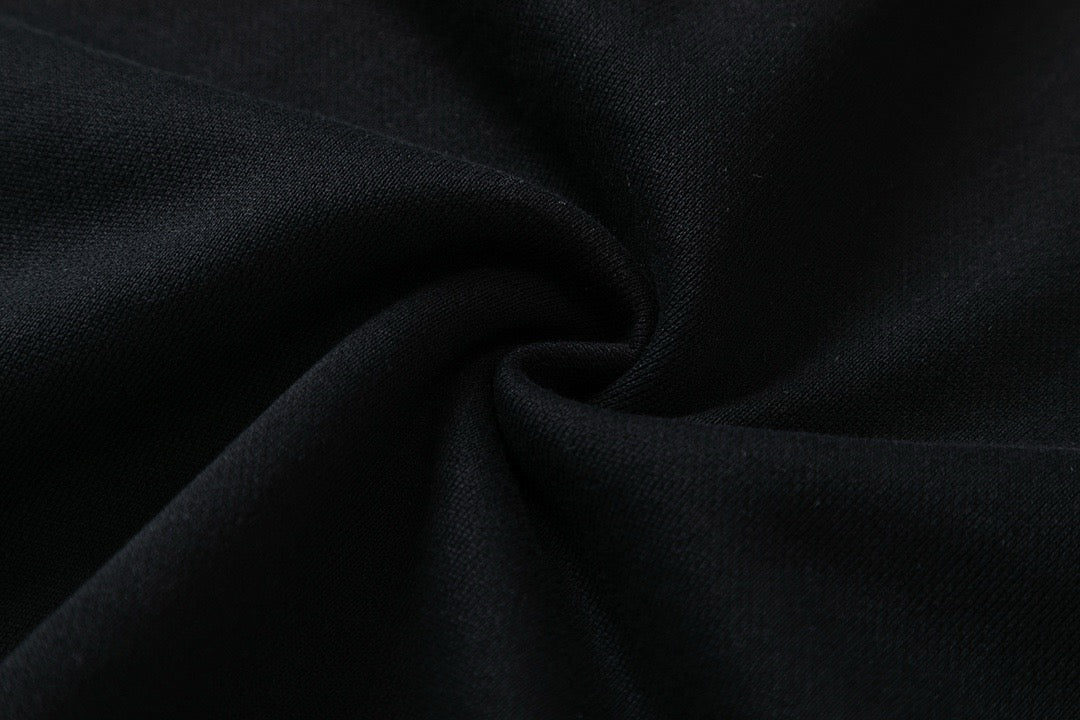 Schwarzer Hoodie