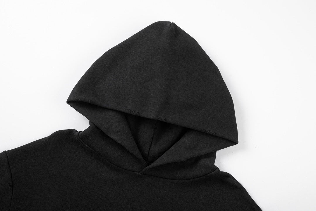 Black and Grey Hoodie - FashionHype.xyz