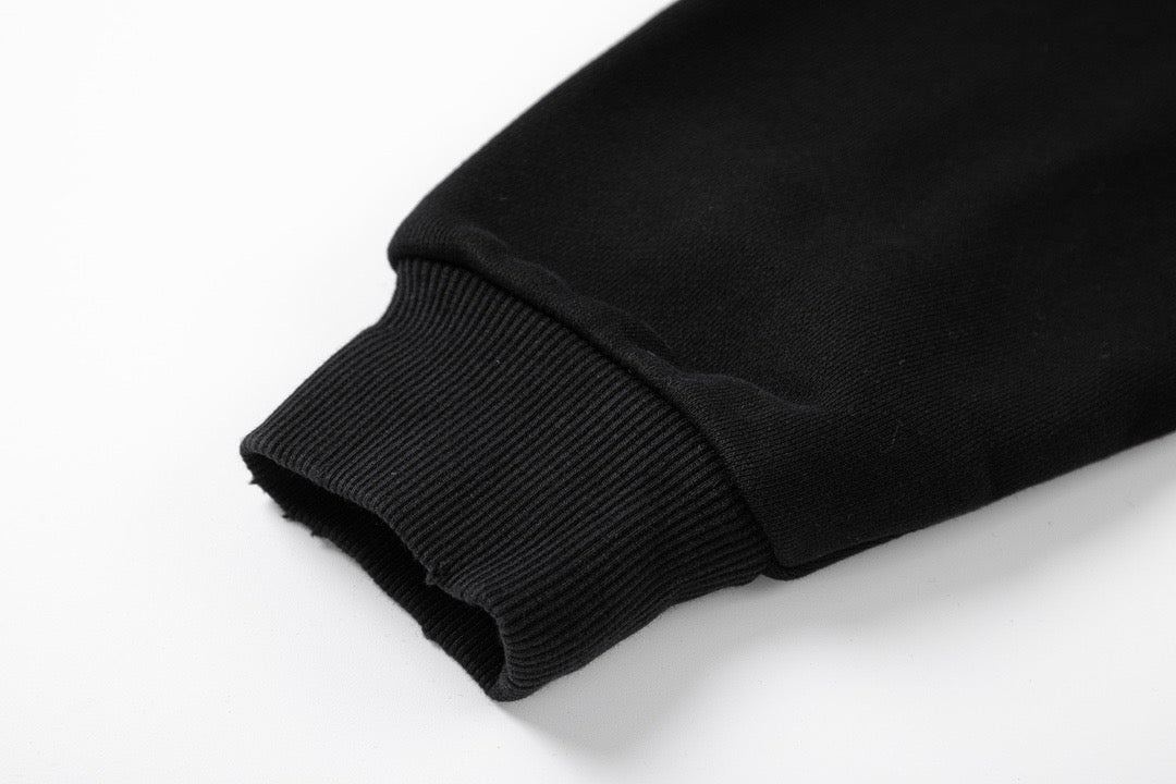 Black and Grey Hoodie - FashionHype.xyz