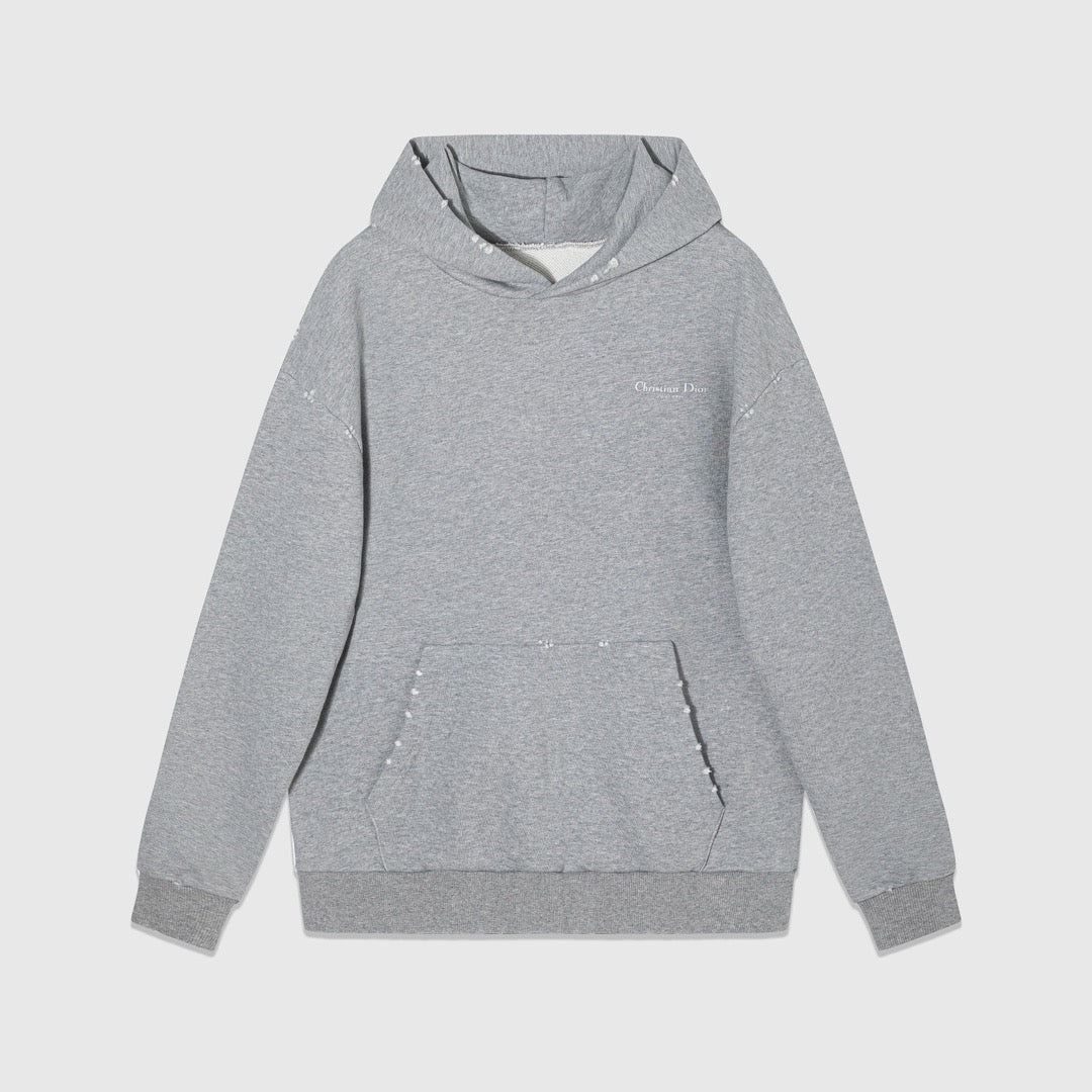 Black and Grey Hoodie - FashionHype.xyz