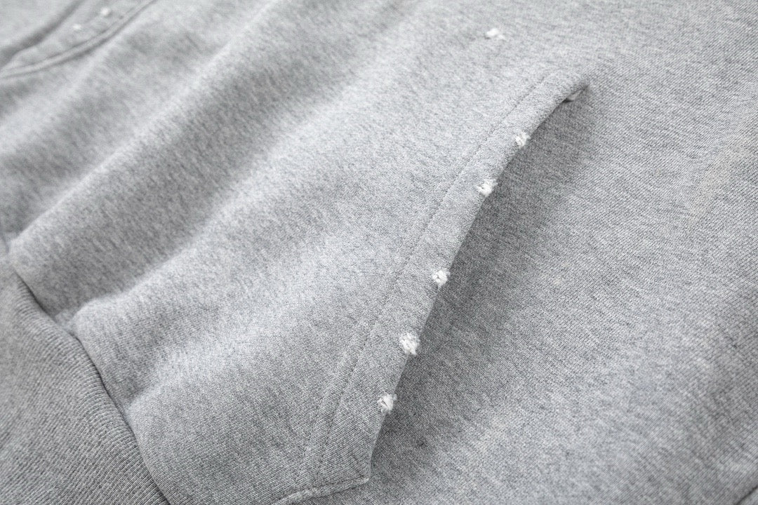 Black and Grey Hoodie - FashionHype.xyz