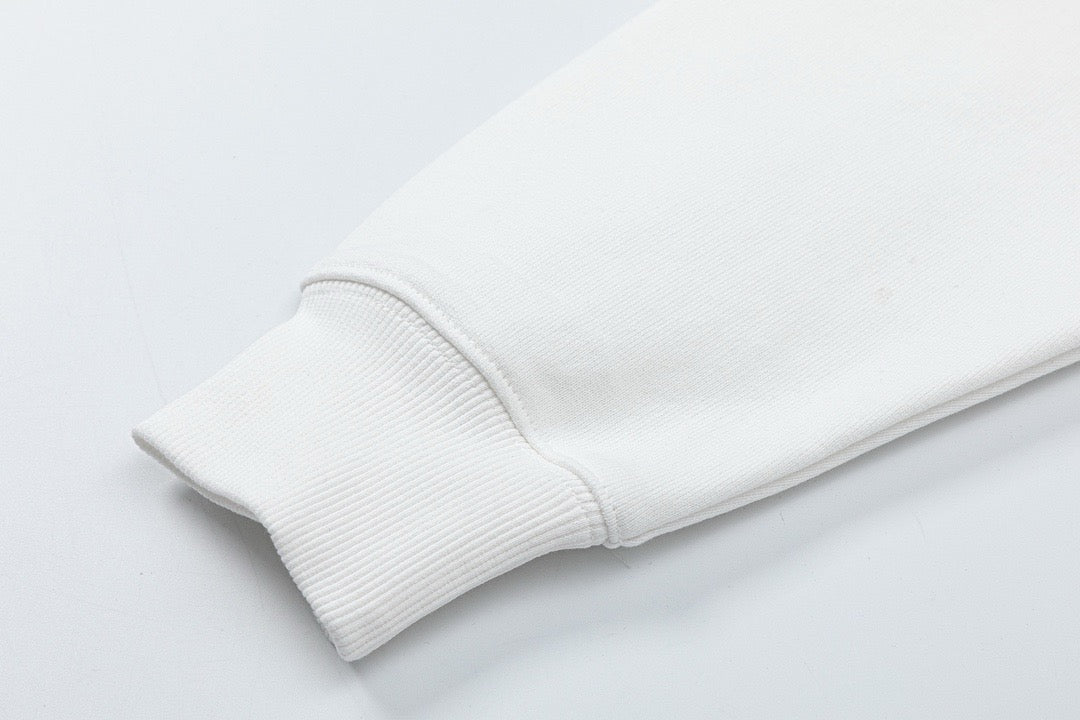 Schwarz-weißes Sweatshirt