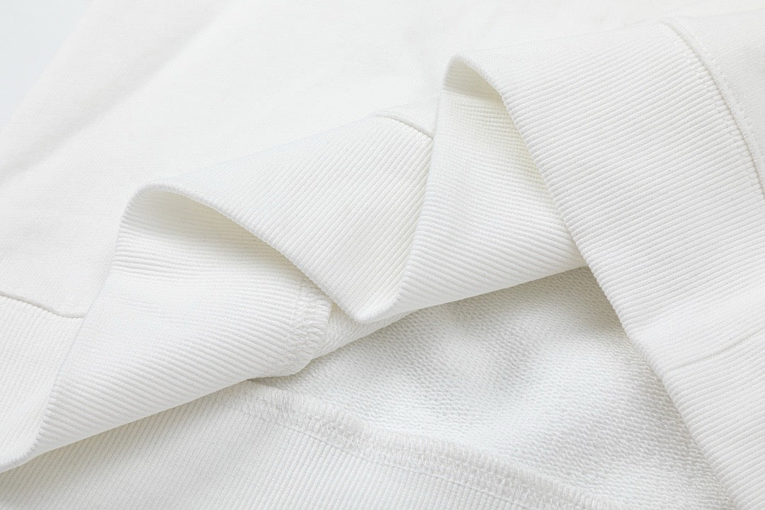 Schwarz-weißes Sweatshirt