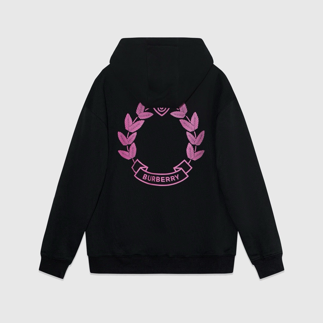 Schwarzer Hoodie