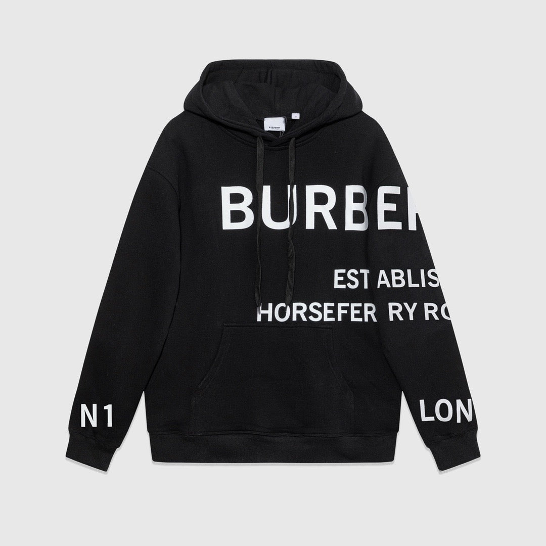 Schwarzer Hoodie
