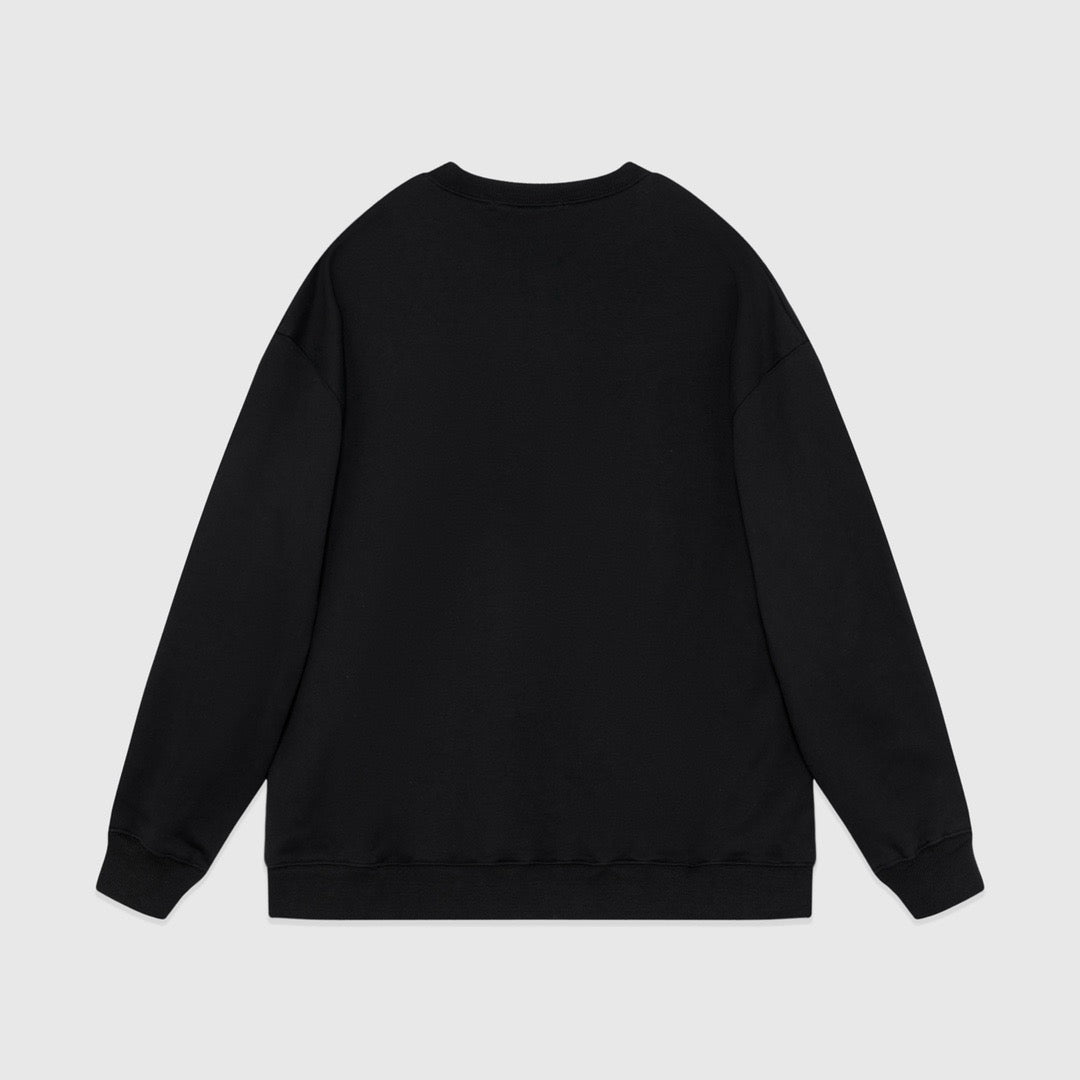 Schwarzes Sweatshirt