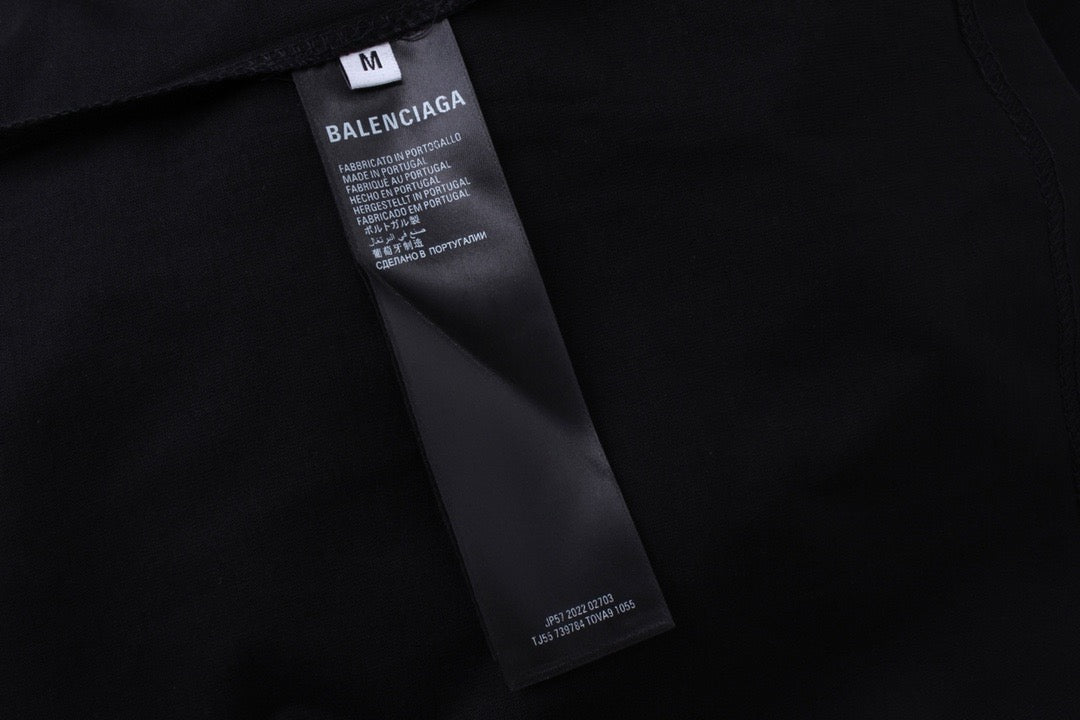 Schwarz-weißes Sweatshirt