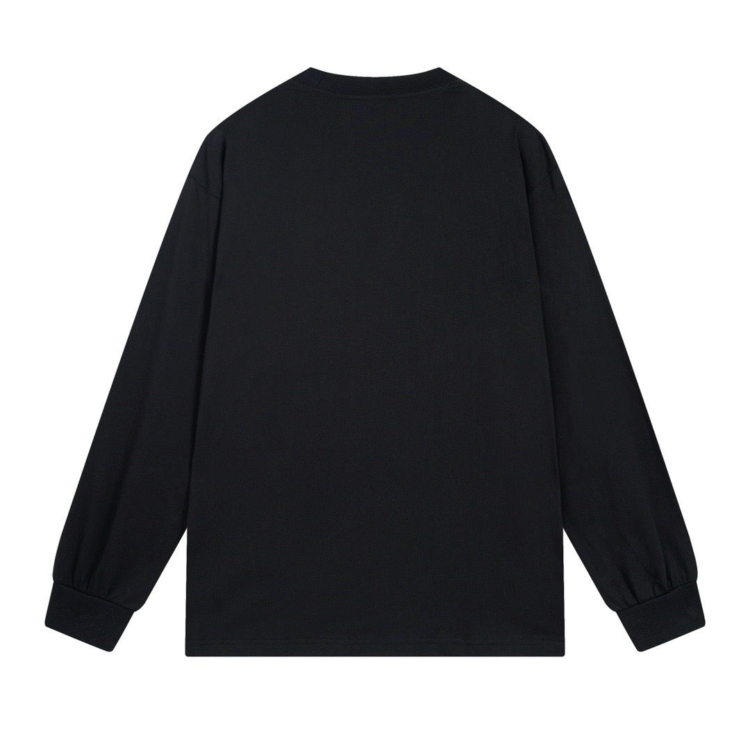 Schwarzes Sweatshirt