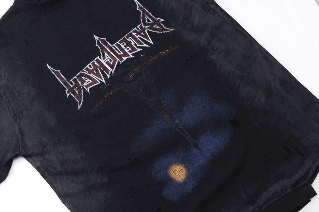 Dunkelschwarzes Sweatshirt