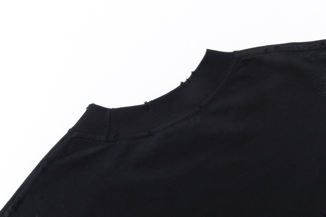 Dunkelschwarzes Sweatshirt