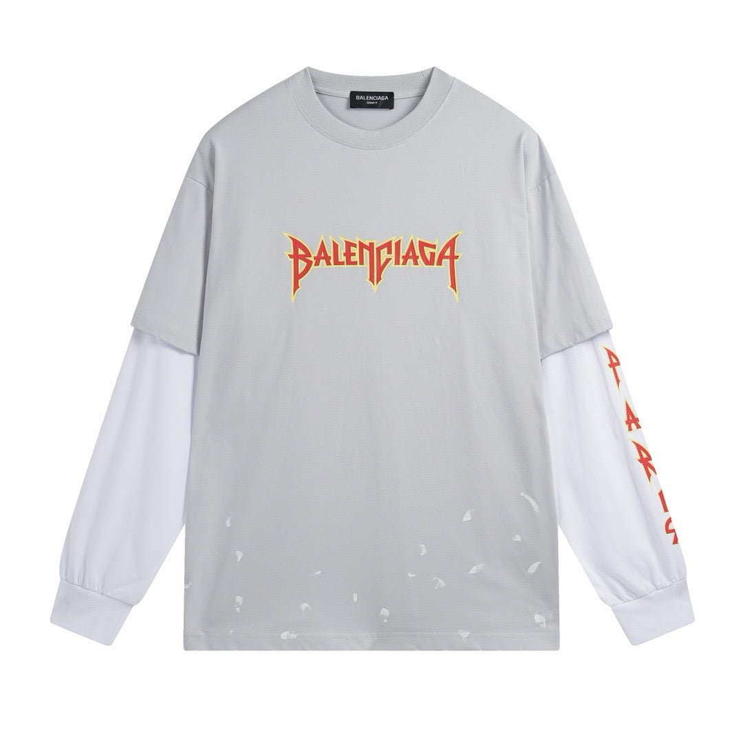 Black and Grey Sweatshirt - FashionHype.xyz