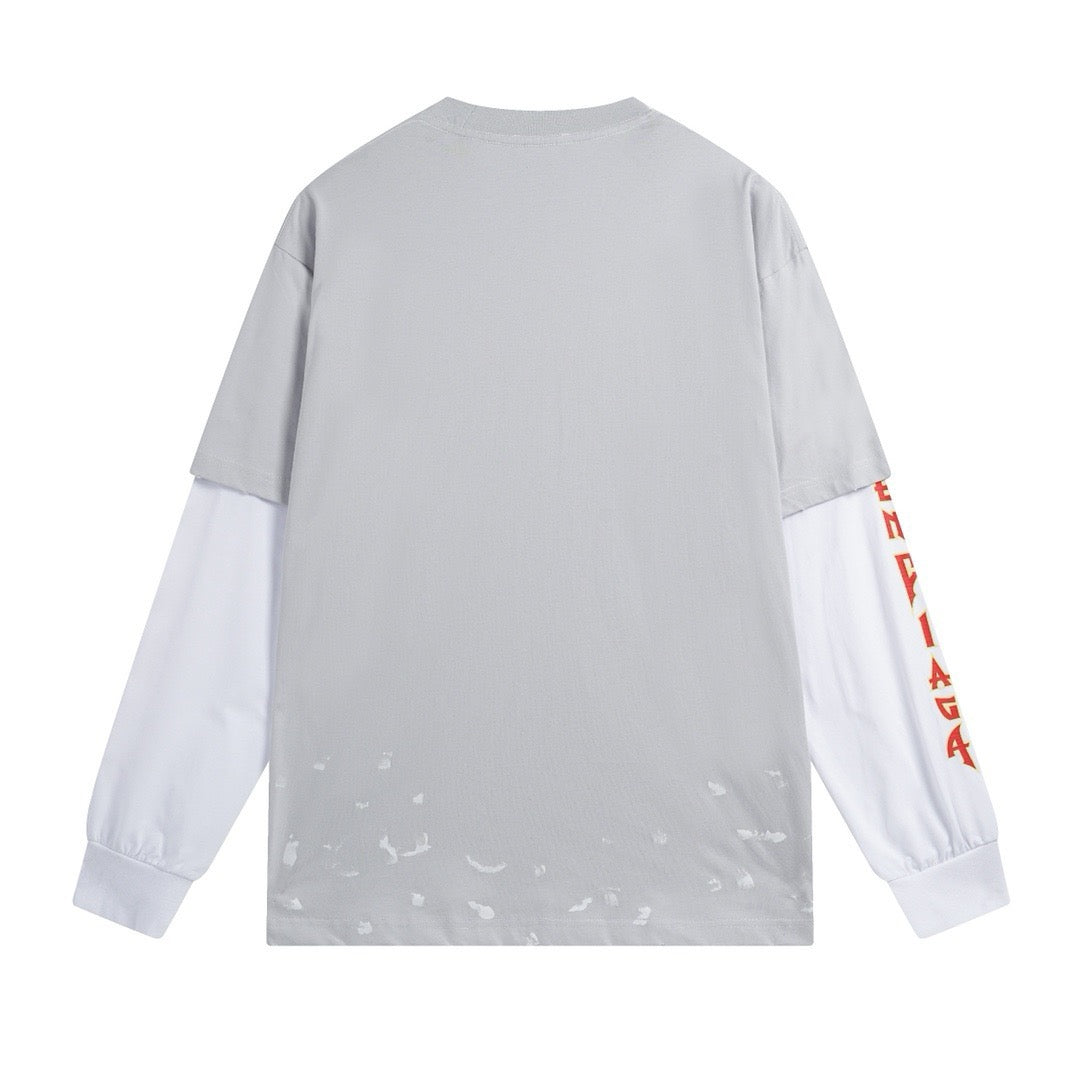 Black and Grey Sweatshirt - FashionHype.xyz