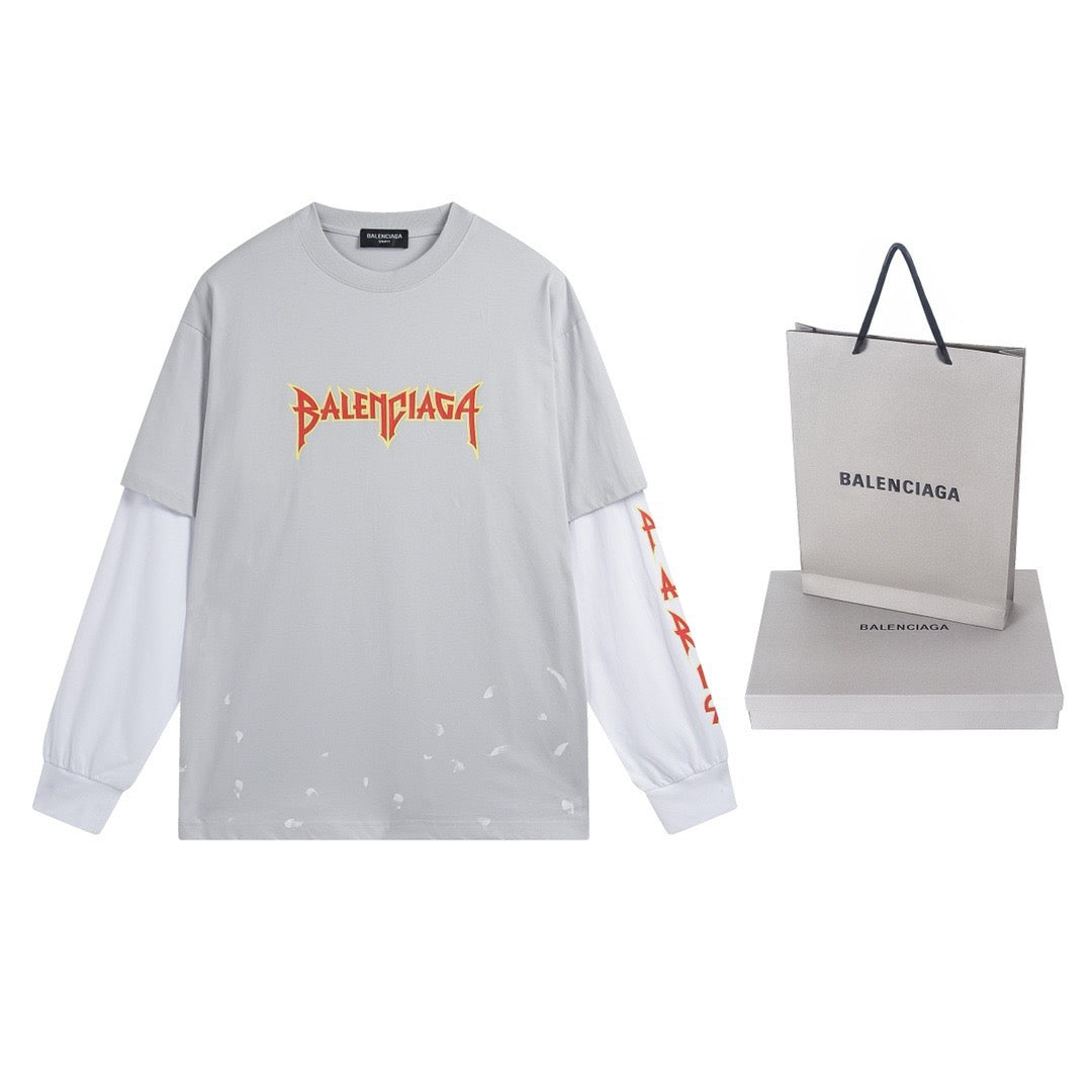 Black and Grey Sweatshirt - FashionHype.xyz