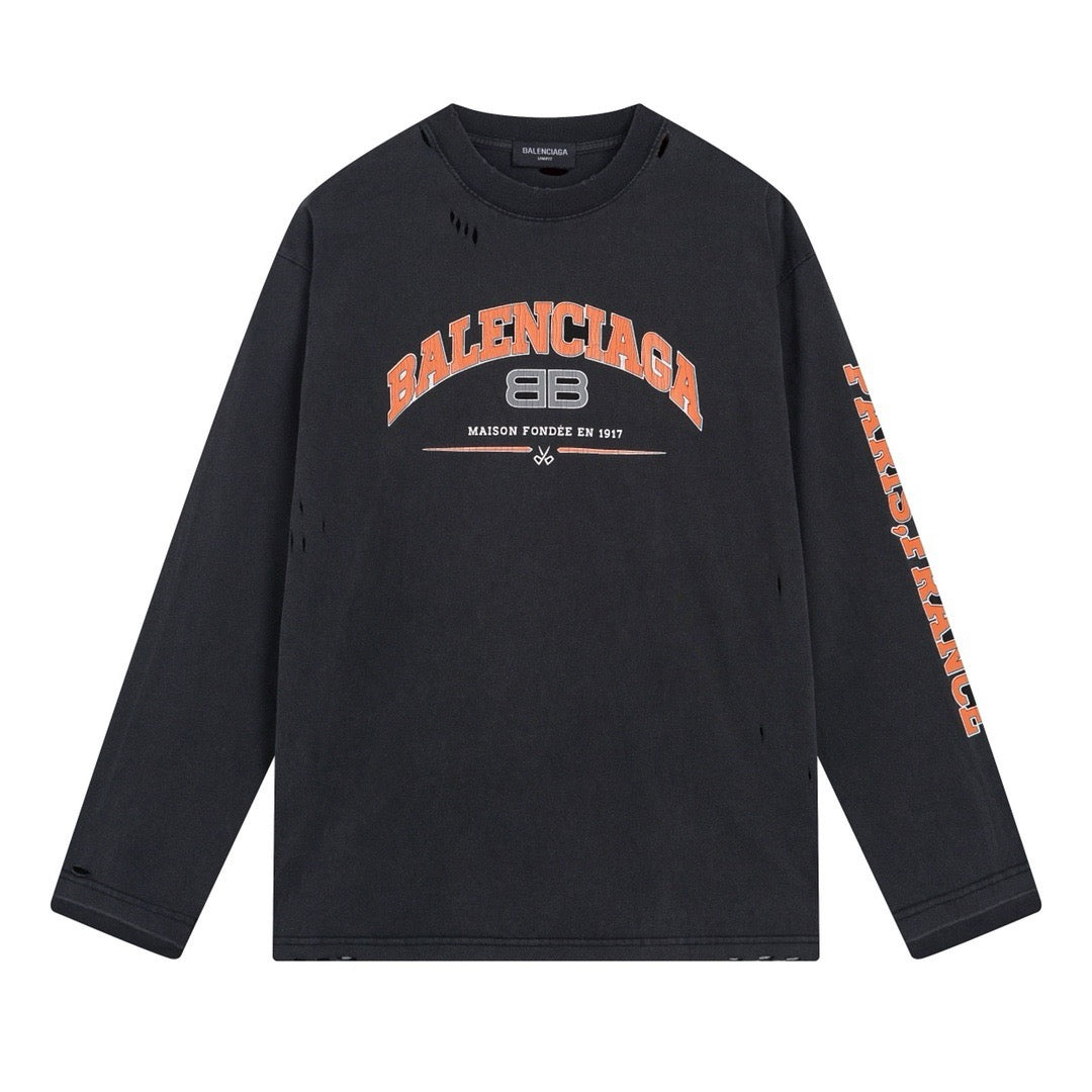 Schwarzes Sweatshirt
