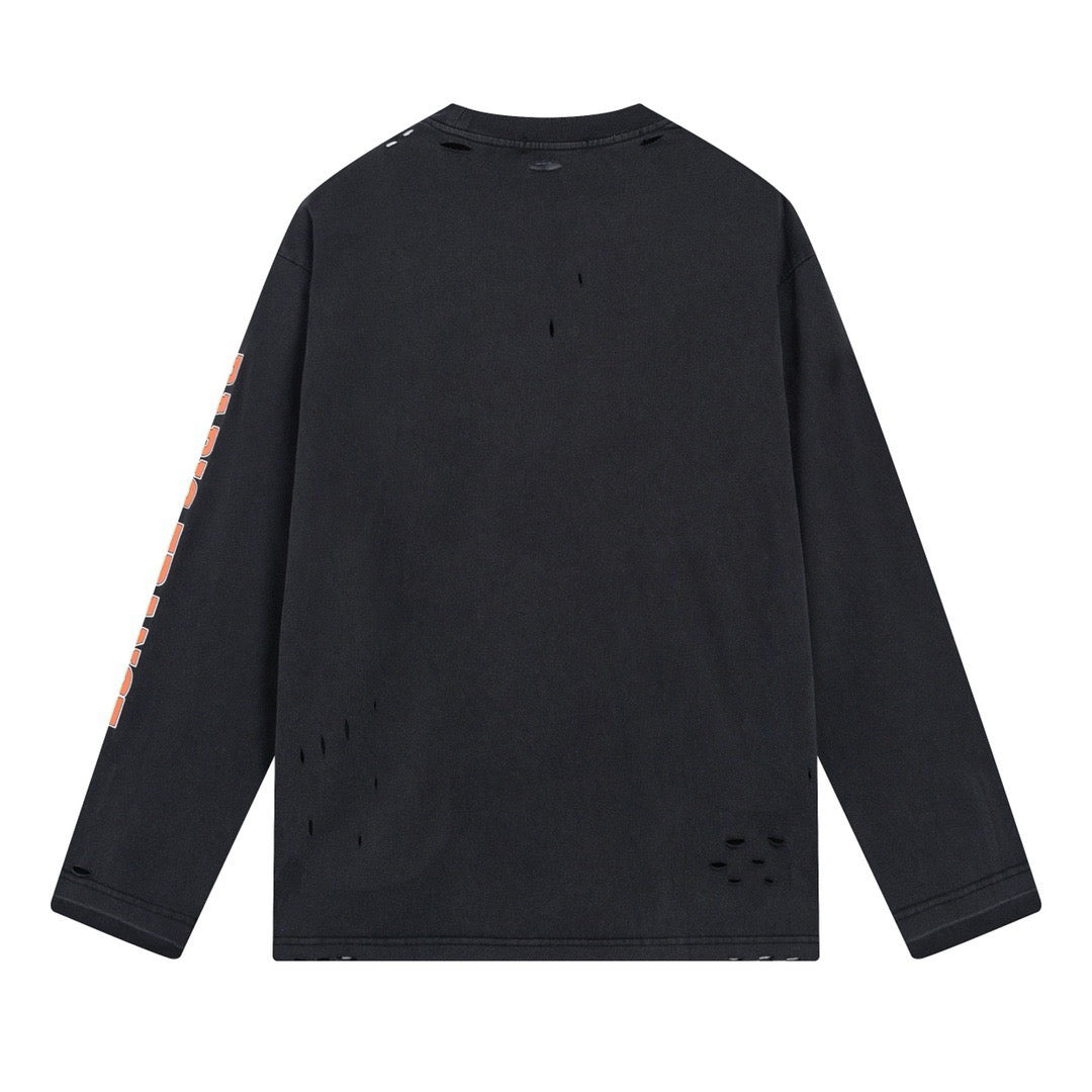 Schwarzes Sweatshirt
