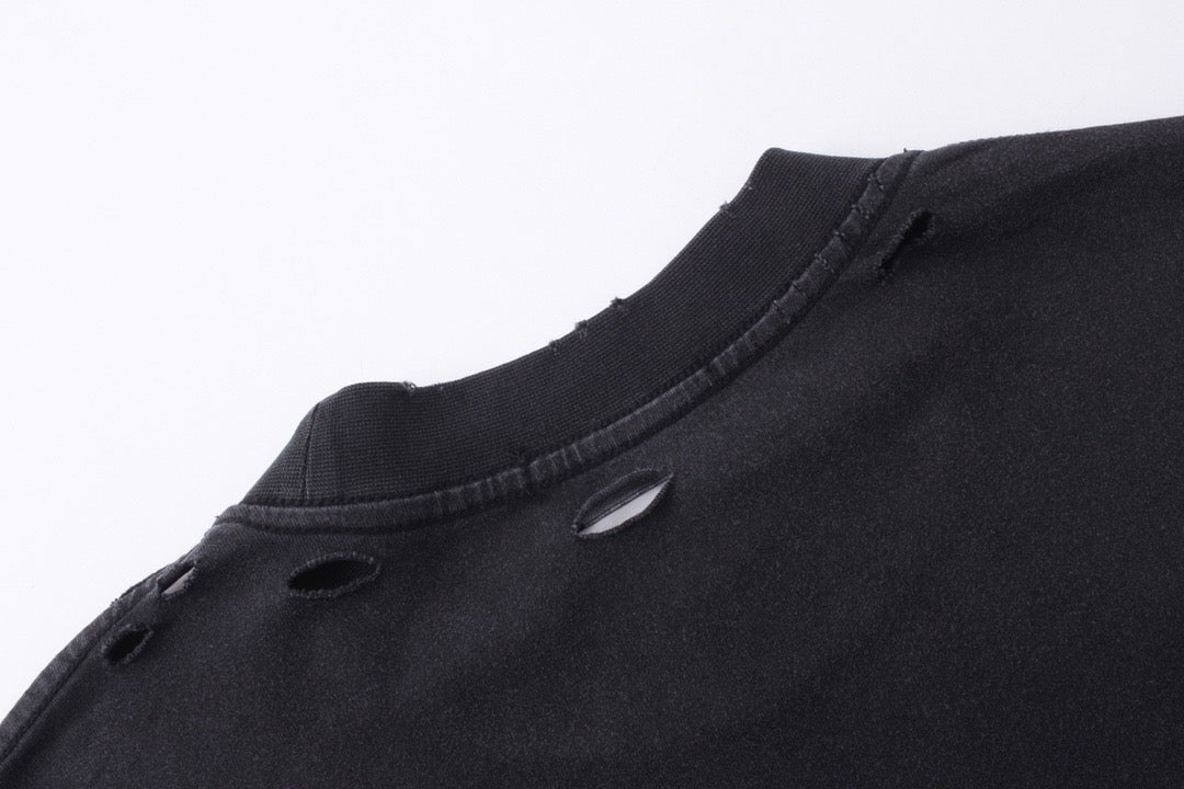 Schwarzes Sweatshirt