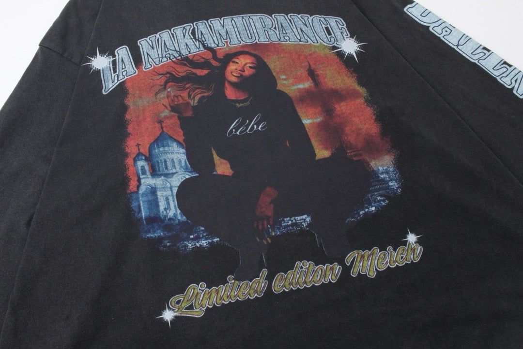 Schwarzes Sweatshirt