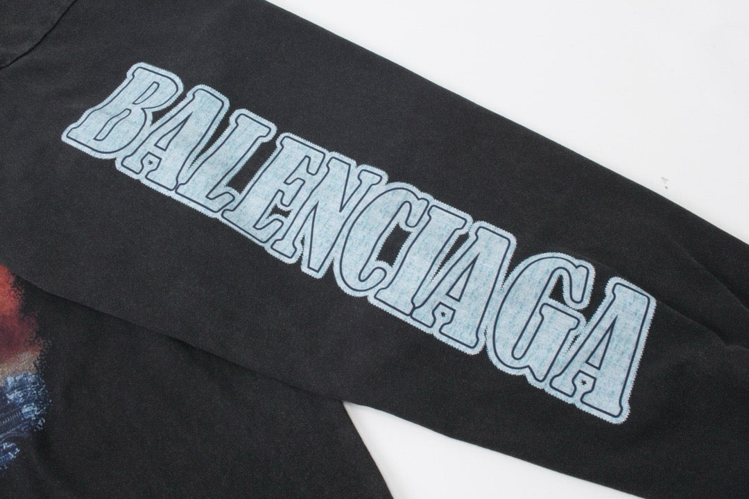 Schwarzes Sweatshirt